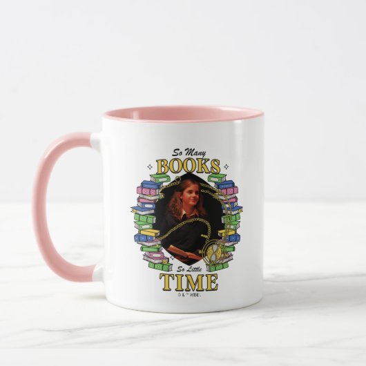 So viele Bücher, so wenig Zeit Tasse (Links)