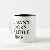 So viele Bücher so wenig Zeit | Tasse buchen (Vorderseite Links)