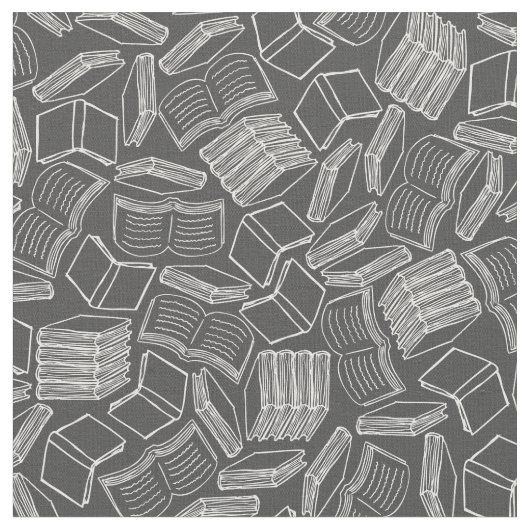 So viele Bücher Stoff (Nahaufnahme)