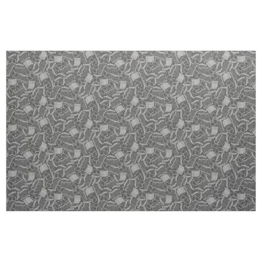 So viele Bücher Stoff (Fat Quarter (45,7 x 55,9 cm))