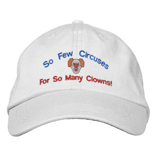 So viele Clowns bestickt Bestickte Kappe