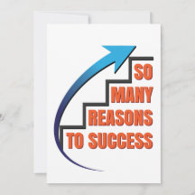 So viele Erfolgsgründe - Motivierend Zitat