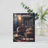 So viele Grimoires-Zauberer Postkarte (Stehend Vorderseite)