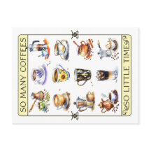 So viele Kaffee, so wenig Zeit