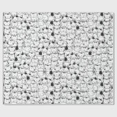 So viele Katzenmuster Papier Geschenkpapier (Flach)