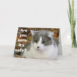 So viele Kerzen auf einem Kuchen!! Karte