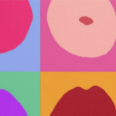So viele Kisses Tapete (Naht)