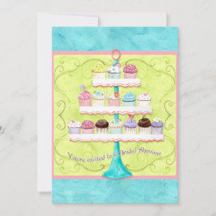 So viele kleinen Kuchen, Brautparty-Einladung Einladung