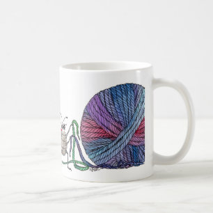 So viele losen Bandenden… Marienkäfer und Kaffeetasse