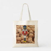 So viele Nuts so wenig Zeit Name Weihnachten hinzu Tragetasche (Rückseite)