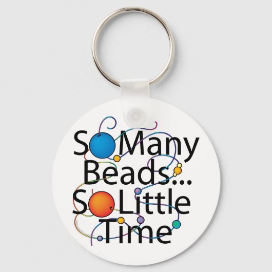 So viele Perlen neu Schlüsselanhänger (Vorderseite)