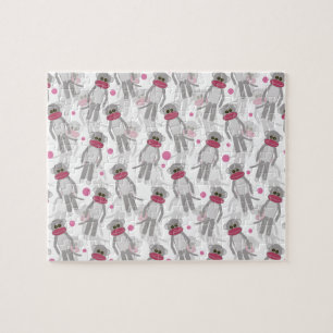 So viele Socken-Affen! Puzzle