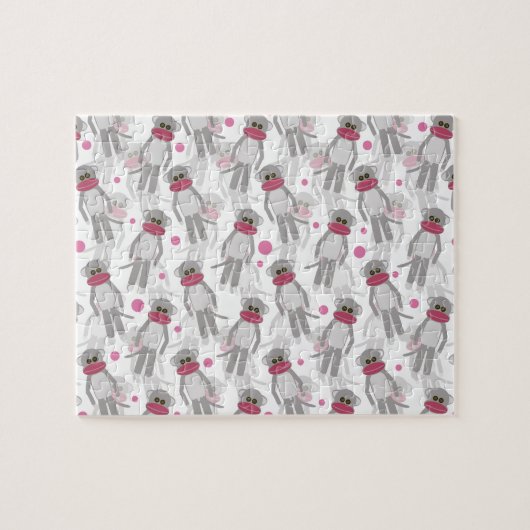 So viele Socken-Affen! Puzzle (Horizontal)