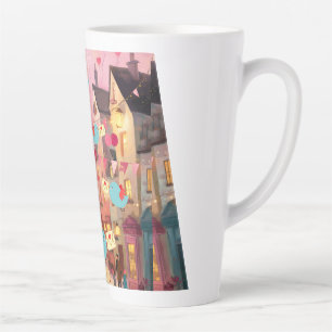 SO VIELE VALENTINSKARTEN ZU LIEFERN Latte Tasse