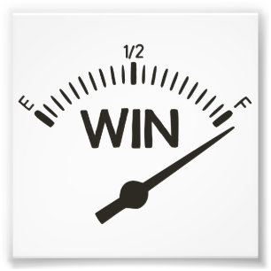 So voll von Win Gage Fotodruck