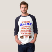 SO WÄHLTEN SIE DEMOCTAT T-Shirt (Vorne ganz)