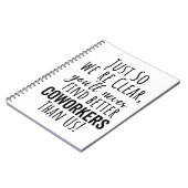 So war klar, dass man nie einen besseren Arbeiter Notizblock (Linke Seite)