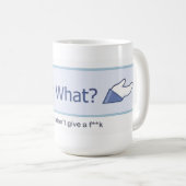 So was? (Facebook Knopf) Kaffeetasse (VorderseiteRechts)