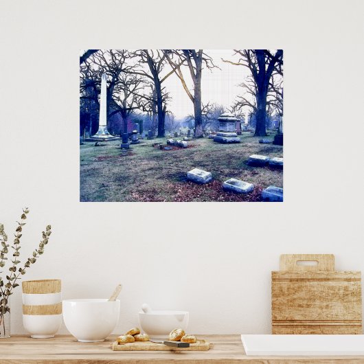 So weit das Auge reicht. Poster (Küche)