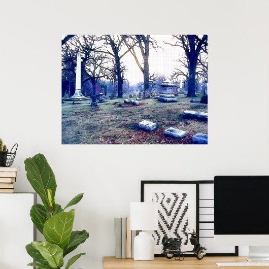 So weit das Auge reicht. Poster (Heimbüro)