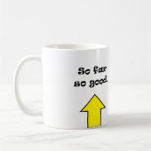 So weit so gut ! Kaffee Tasse (Links)