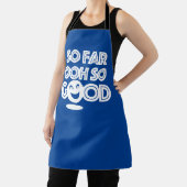 So weit über so gutes glückliches Gesicht Schürze (InSitu)