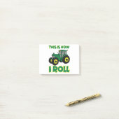 So werde ich rollen post-it klebezettel (Auf Schreibtisch)