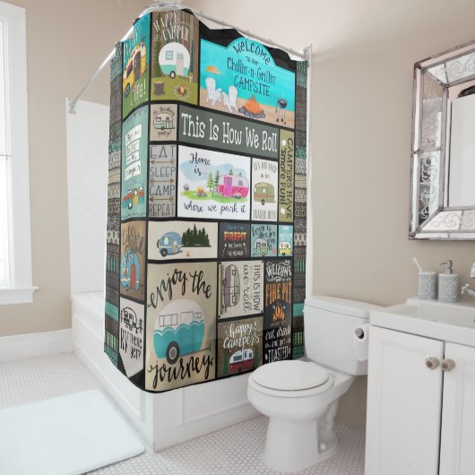 So werden wir arbeiten duschvorhang (Beispiel)