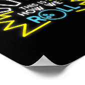 So werden wir den Bowling einsetzen Poster (Ecke)