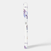 So wie ein Lila Feather-Muster Case-Mate iPhone Hülle (Rückseite / Links)