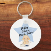 So wie ein Rock Star Schlüsselanhänger (Vorderseite)