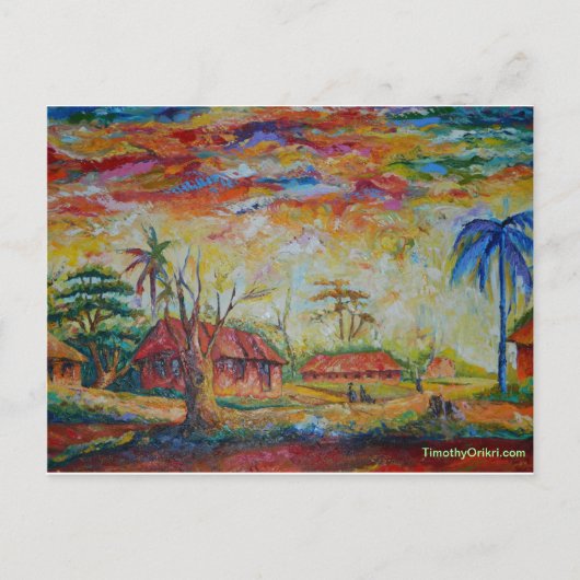 So wie es früher war postkarte (Vorderseite)