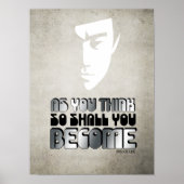 So, wie Sie denken, werden Sie Poster (Vorne)