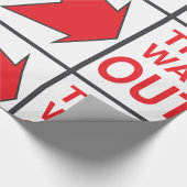 So wird das Papier zum Ablesen von Zeichen ausgesc Geschenkpapier