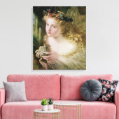 So wird Ihre Familie aus den schönsten Dingen gema Leinwanddruck (Insitu (Wohnzimmer))