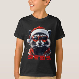So ziemlich fröhlicher, ziemlich wilder Waschbär-W T-Shirt