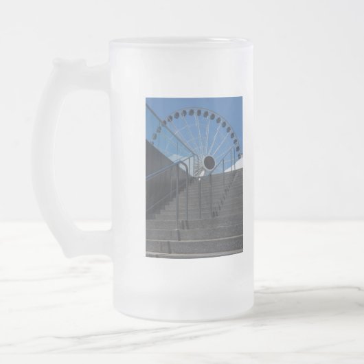 So zum Rad Mattglas Bierglas (Links)