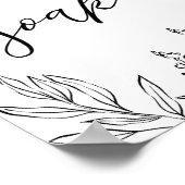 Soak Scripture Badezimmer Wand Kunstposter Poster (Ecke)