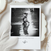 "Soaked Souls United" Foto Dankeschön Karte