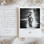 "Soaked Souls United" Foto Dankeschön Karte