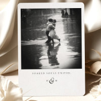 "Soaked Souls United" Foto Dankeschön Karte
