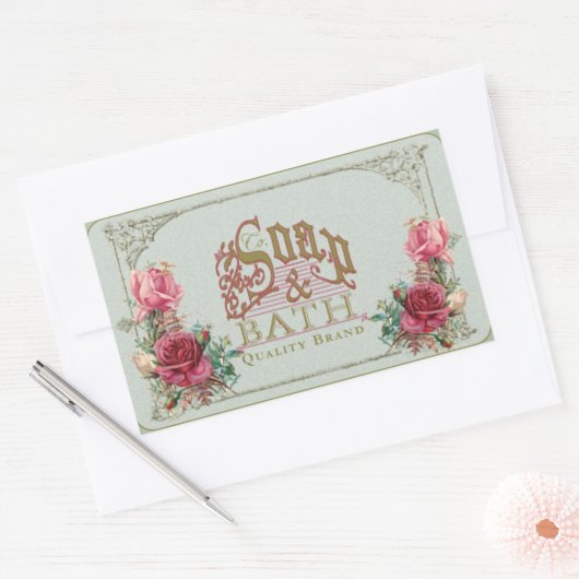 SOAP & BATH ~ Aufkleber (Umschlag)
