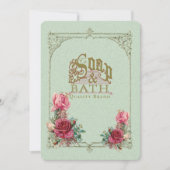 SOAP & BATH ~ Einladung / Event-Karte (Vorderseite)
