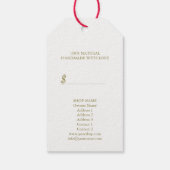 SOAP & BATH ~ Geschenk-/ Preis-Tag Geschenkanhänger (Rückseite)