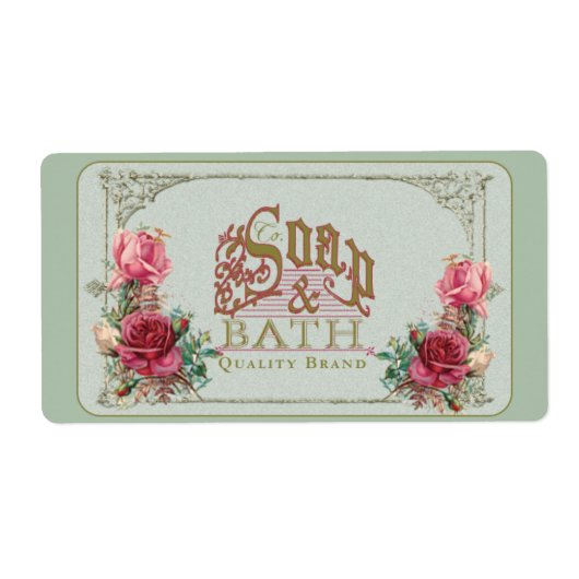 SOAP & BATH ~ Labels (Vorne)