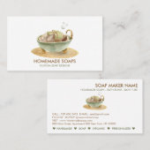 Soap Bathtub boho Logo Visitenkarte (Vorne/Hinten)