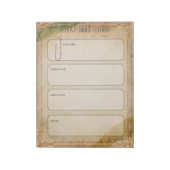 SOAP Bible Study Notepad Notizblock (Rotiert)