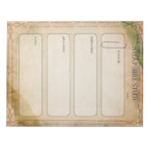 SOAP Bible Study Notepad Notizblock (Vorderseite)