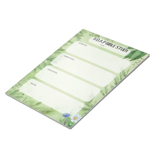 SOAP Bible Study Notepad Notizblock (angewinkelt)