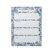 SOAP Bible Study Notepad Notizblock (Rotiert)
